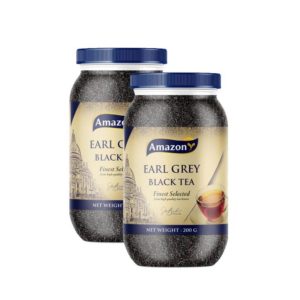 Amazon Ceylon Earl Grey Loose Leaf Tea Jar Offer-Earl Grey Tea- 200g Jar-Black Tea