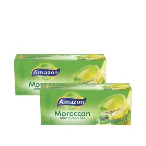 Moroccan Mint Tea Bags 2x25x2g Offer- Amazon foods- grocery near me- online store near me- green tea with mints- Amazon Moroccan Mint Green Tea Bags Offer-Moroccan Mint Tea-Green Tea Bags