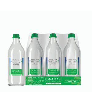DMANI Natural Mineral Water in ECO Friendly Glass Water