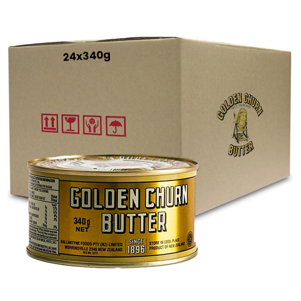 Golden Churn Butter Tin-24x340g