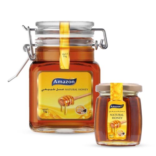 Amazon Foods Natural Honey Offer- grocery near me- online store near me- Amazon Natural Honey 1kg and 125g-Natural Honey-Honey bee-sweet-Healthy