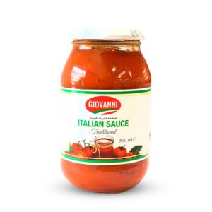 Giovanni Italian Tomato Sauce 500ml- grocery near me- online store near me- Italian sauce- Giovanni products- Italian tomato sauce