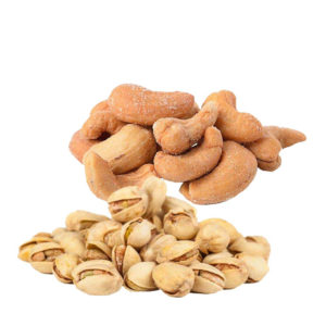 Salted Pistachio and Cashews 2x500g- grocery near me- online store near me- healthy snacks- Ramadan food- baking- pastry- cooking- occasion