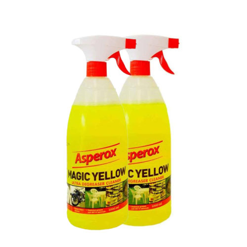 Asperox Magic Yellow Spray Offer 2x1Ltr- grocery near me- online store near me- Asperox- Yellow Magic Stubborn Spray Offer-Stainless Spray-Stubborn Spray- surface cleaner- Peros Asperox yellow power ultra