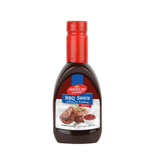 American Gourmet BBQ Sauce Honey 510g- grocery near me- online store near me- Martoo online- Condiments- Barbecue with Honey Sauce- Grilled- bbq sauce honey 510g- bbq sauce