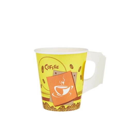 Hotpack paper cup with handle buy from martoo online grocery shop disposable coffee cups with lids Buy Paper Cup With Handle paper cups for hot drinks paper coffee cups with lids