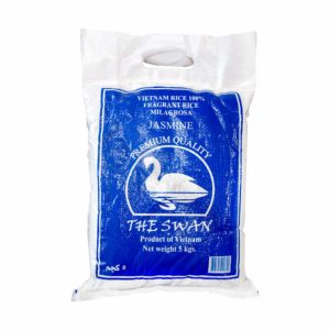 The Swan Jasmine Premium Quality Vietnam Rice 5kg- Jasmine Rice-White Rice