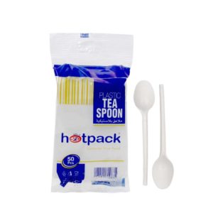 Hotpack Teaspoon Small 1x50pcs- Disposable items-Biodegradable-Disposable spoon- grocery near me- online store near me- Buy Elegante Geena Tea Spoon