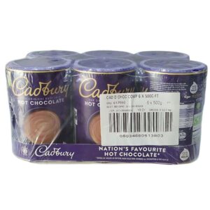 Cadbury Drinking Chocolate 6x500g