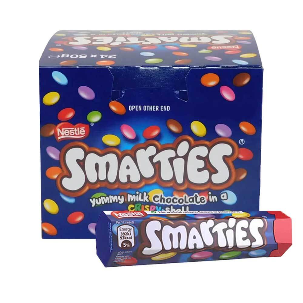 Smarties Chocolate Candy 24X38g