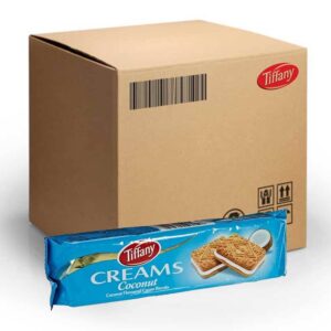 Tiffany Coconut Cream Biscuit 24 x 84g