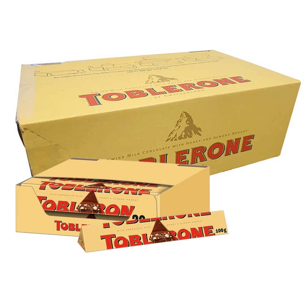 Toblerone Swiss Milk Chocolate 4x20x100g