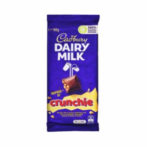 Cadbury Dairy Milk Crunchie chocolate bar 180g- Grocery near me- Online store near me- Chocolate Bar- Cadbury- Chocolate Lover
