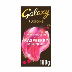Galaxy Fusions Dark Chocolate Raspberry Meringue Bar- Grocery near me- Online Store near me- Galaxy Chocolate- Snacks