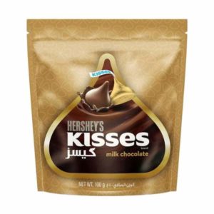 Hershey's Kisses Milk Chocolate 100g- grocery near me- online store near me- chocolate 100g- Hershey's kisses- milk chocolate- kisses choclate