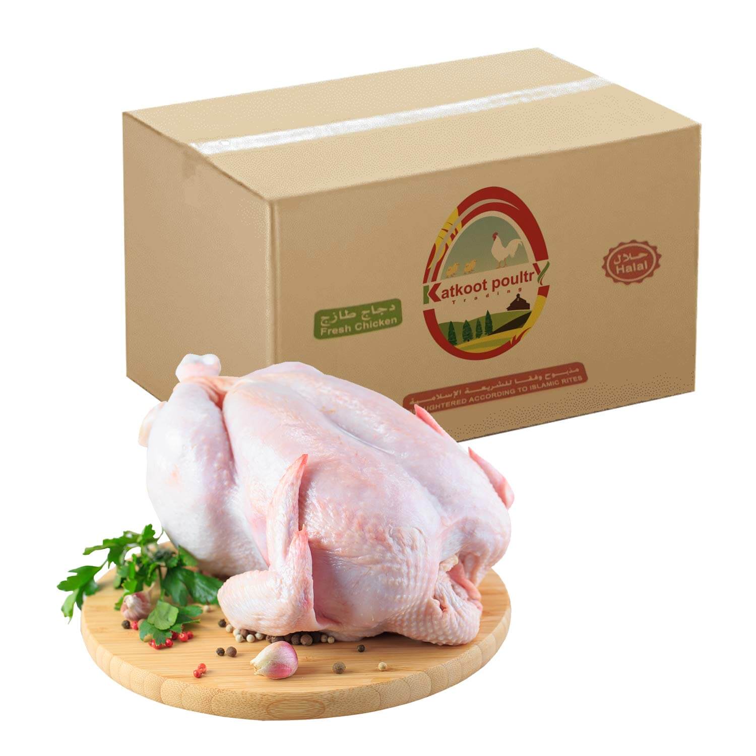 Fresh Chicken Katkoot 10x900g