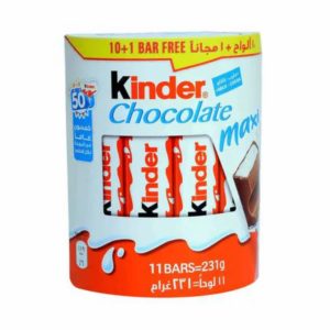 Kinder Maxi Chocolate Bar 231g- grocery near me- online store near me- Kinder- Kinder Maxi Chocolate Bar- Chocolate Bar- Cocoa- Chocolate coating