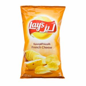 Lays Chips French Cheese 170g- Grocery near me- Online Store near me- Potato Chips- Snacks- Entertainment