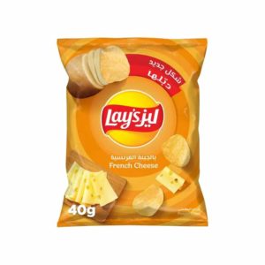 Lay's French Cheese Chips 40g- Grocery near me- Online Store near me- Cheesy Potato Chips- Snacks- Entertainment