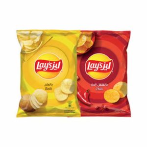 Lay's Potato Chips Promo 2x155g- grocery near me- online store near me- potato chips- salted- chili- snacks