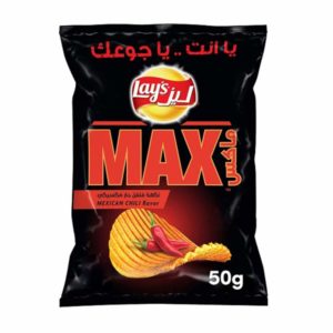 Lays Max Chips Mexicans Chili 45g- Grocery near me- Online Store near me- Snacks- Potato Chips- Entertainment