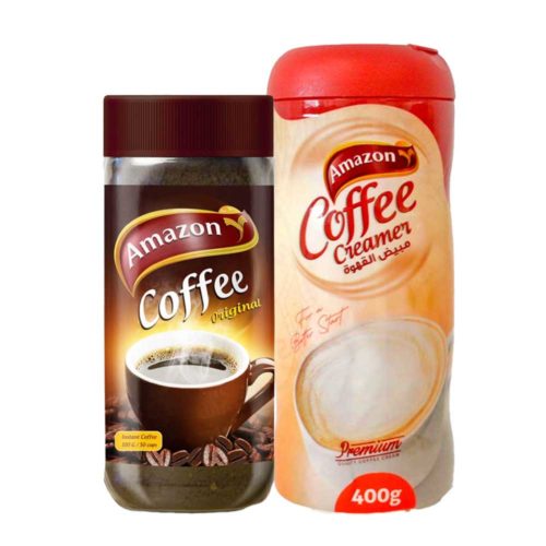Amazon Instant-Coffee with Amazon Coffee-Creamer- Grocery near me- Online Store near me-Breakfast- Coffee Break- Coffee Lover- coffee offers