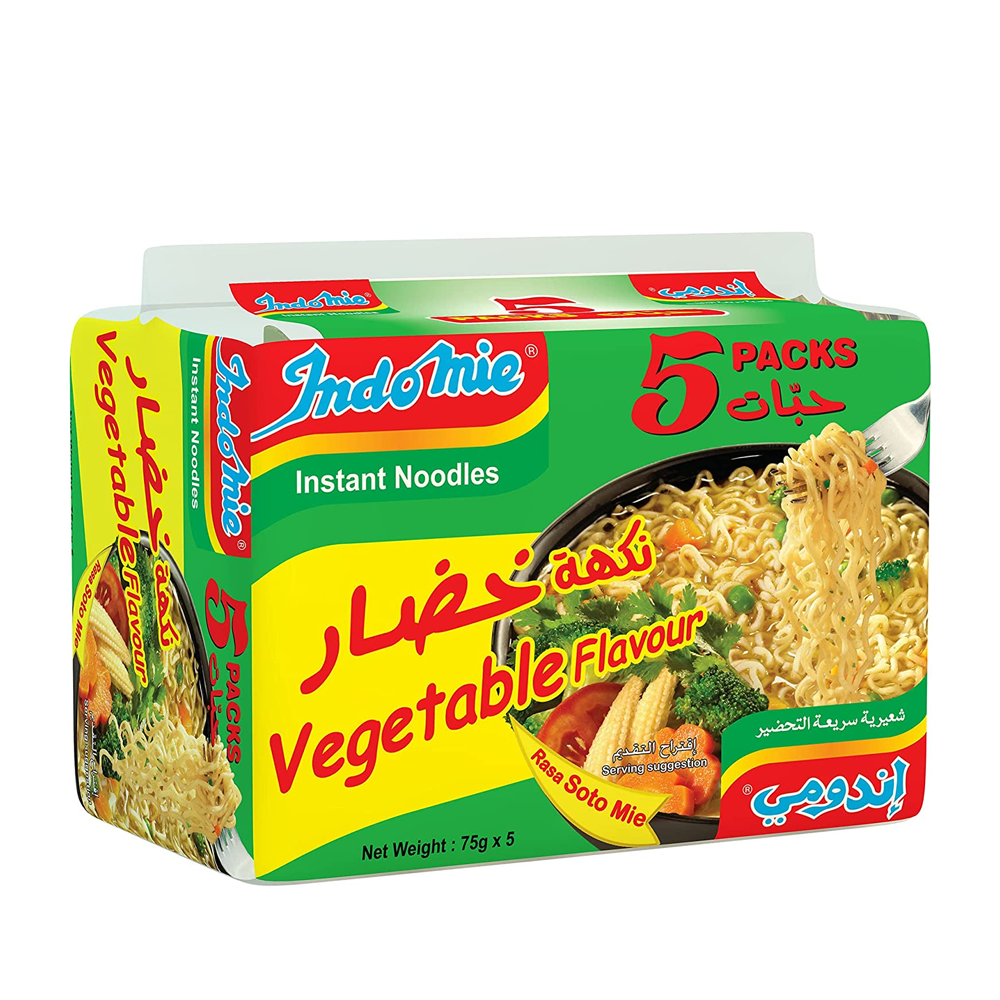 Indomie Instant Noodles Vegetable Flavor