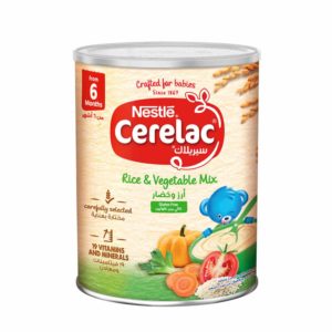 Nestle Cerelac Rice & Vegetable Mix 400g- Grocery near me- Online Store near me- Baby Foods- Baby Cereals- Cerelac- Healthy Baby Food