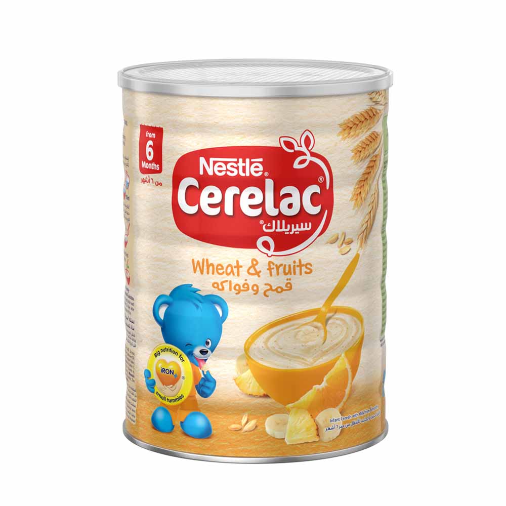 Nestlé Cerelac Wheat & Fruits 400g - Martoo