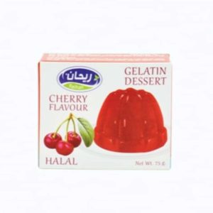 Reihan Jelly Cherry Flavor 75g- Grocery near me- Online Store near me- Gelatin Dessert- Cherry Flavor- Jelly Powder
