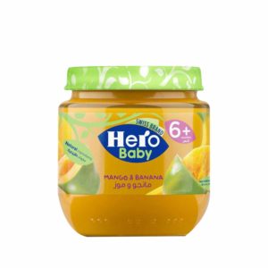 Hero Baby Mango Banana 125g- Grocery near me- Online Store near me- Baby Food- Healthy food- Baby Care