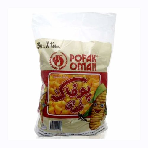 Pofak Oman Chips Cheese 25x12g- Grocery near me- Online Store near me- Snacks- Corn Chips- Entertaining- Pofak Oman