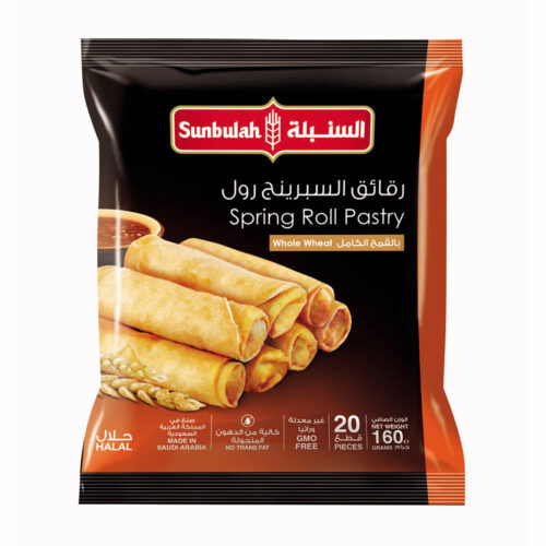 Sunbulah Spring Roll Sheets 160g- grocery near me- online store near me- spring roll wrapper- Sunbulah- pastry- spring roll