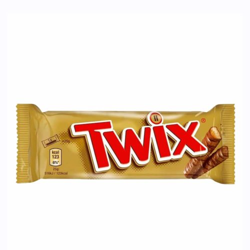 Twix Twin Chocolate 50g- grocery near me- online store near me- chocolate wafer- snacks- milk chocolate- sweets- chocolate lover