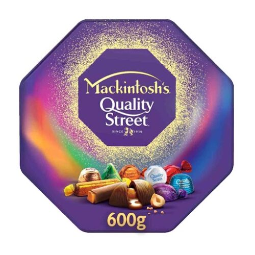 Nestlé Mackintosh's Quality Street Chocolate 600g- grocery near me- online store near me- milk chocolate- dessert- sweets- assorted chocolate
