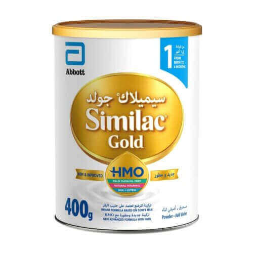 Similac Gold-1 HMO 400g- grocery near me- online store near me- baby care- baby product- infant formula- baby growth