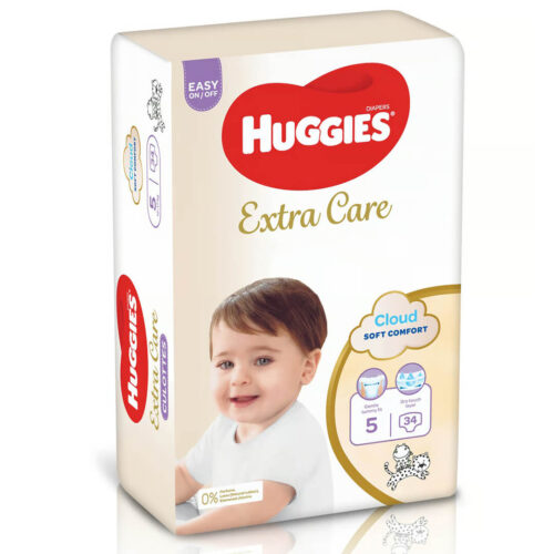 Huggies Extra Care Value Pack Size 5(12 -22 kg)