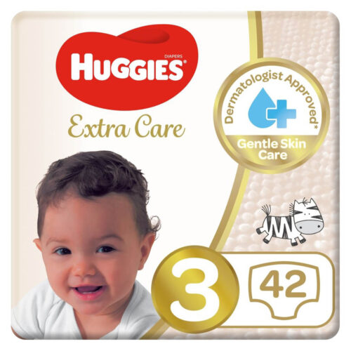 Huggies Extra Care Value Pack Size 3(4 - 9 kg)