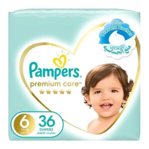 Pampers Premium Care Diapers Size-6 36pcs- grocery near me- online store near me- baby care- baby products- disposable diapers