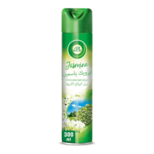 Air Wick Aerosol Jasmine 300ml- grocery near me- online store near me- eliminates bad odor- household cleaning products- Jasmine fragrance 300ml
