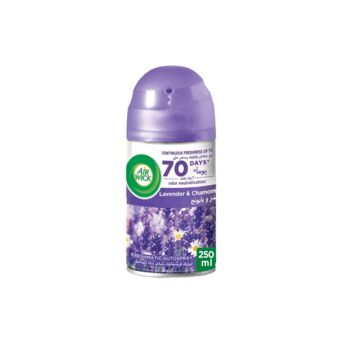 Air Wick FM Refill Lavender & Chamomile 250ml- grocery near me- online store near me- air freshener- eliminates bad odor- lavender and chamomile scents