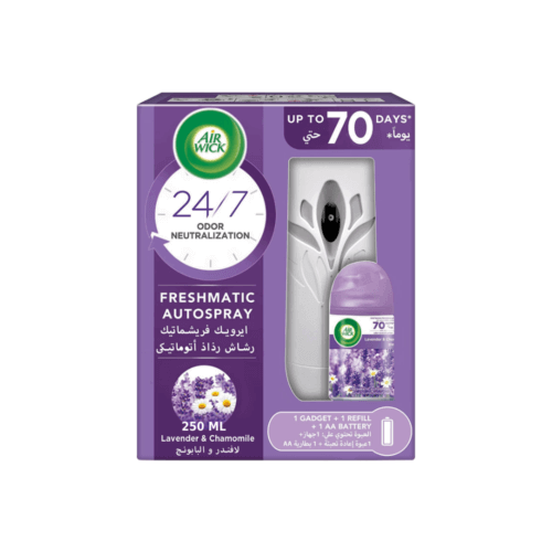Airwick Kit – Device + Refill 250ml- grocery near me- online store near me- air freshener- eliminates bad odor- long lasting fragrance