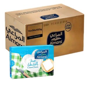 جبنة بطعم كريمي المراعي 16x24x432جم