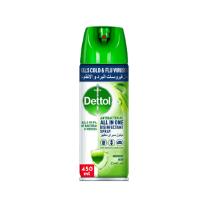 Dettol Disinfectant Spray Morning Dew 450ml- grocery near me- online store near me- disinfectant spray- kill 99% of bacteria- cleaner spray- eliminates bad odor- disinfectant spray- Dettol products