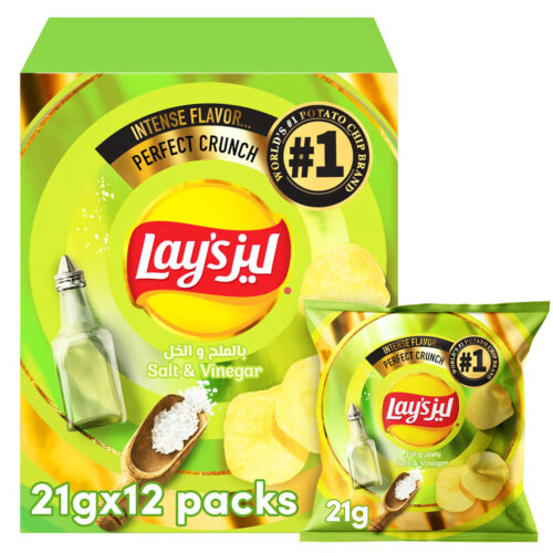 Lay's Salt And Vinegar Flavoured Potato Chips