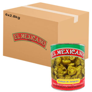 فلفل هالبينو شرائح 6x2.8كجم