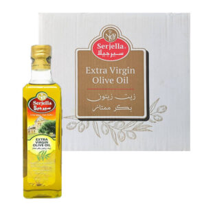 زجاجة زيت زيتون بكر