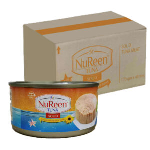Solid Tuna in Sunflower Oil & Brine Nureen 48x170g