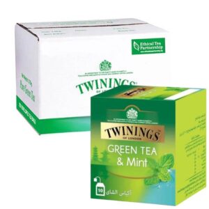 تويننجز شاي أخضر بالنعناع 10 أكياس