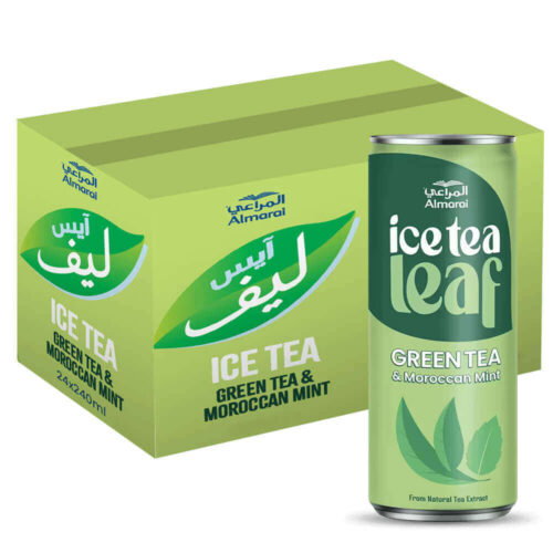 شاي أخضر وشاي مغربي مثلج المراعي